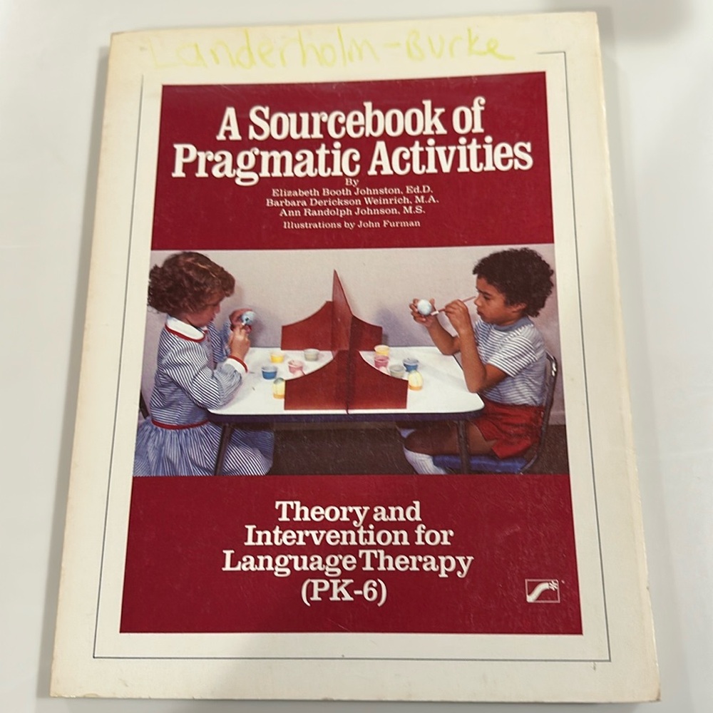 BOOK - A Sourcebook of Pragmatic Activities - 150 pages